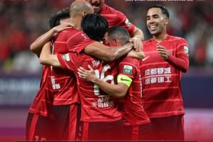成都蓉城3-1戰(zhàn)勝梅州客家，暫列中超積分榜第二名！