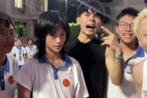 真未來之妞！汕頭女高中生除了360拉桿上籃 還能抓筐和勉扣