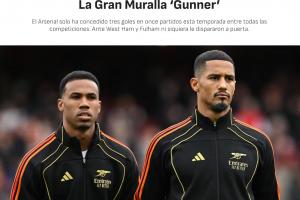 將戰(zhàn)馬競！阿斯聚焦阿森納：防線猶如長城，11場只丟3球堪稱逆天