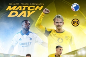 穆科科迎戰(zhàn)舊主！多特發(fā)布歐冠戰(zhàn)哥本哈根海報：必須拿下三分??