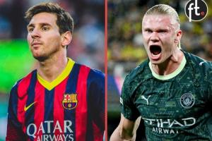 追趕傳奇??哈蘭德26歲前在51場(chǎng)歐冠斬獲53球，僅次于59球的梅西