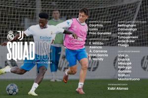 后防線僅5人！皇馬戰(zhàn)尤文名單：門迪179天后回歸，阿諾德仍缺陣