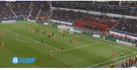 后衛(wèi)間的配合！門德斯精準傳中助攻，帕喬頭球搶點破門！