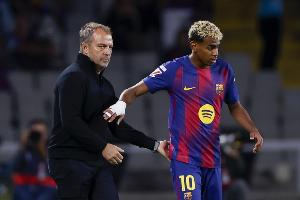 弗里克：大勝為國(guó)家德比奠定信心，亞馬爾將以百分百狀態(tài)出戰(zhàn)皇馬