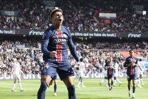 火力全開(kāi)，巴黎自2022年10月后首次在歐冠上半場(chǎng)打進(jìn)至少4球
