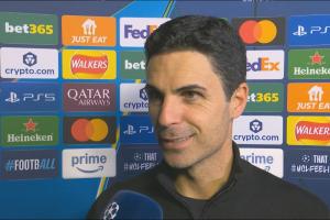 阿爾特塔：為約克雷斯高興他配得上進(jìn)球 斯凱利的特點(diǎn)就是推進(jìn)