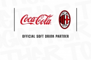AC米蘭官方：可口可樂成為俱樂部在意大利的官方軟飲料合作伙伴