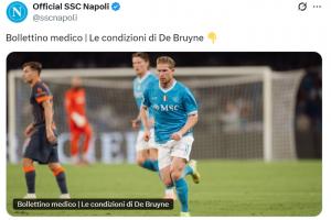 重傷！官方：德布勞內右大腿股二頭肌重度損傷 據悉至少缺陣3個月