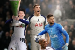 堡壘！熱刺近22個歐戰(zhàn)主場取得17勝5平0負：零封12場、凈勝47球