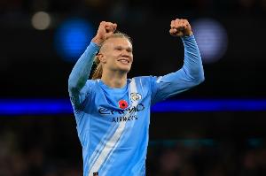 哈蘭德26歲之前歐冠打進54球，同年齡歐冠進球僅少于梅西