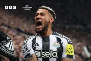 還是歐冠好打！紐卡本賽季4場(chǎng)歐冠進(jìn)10球，與10場(chǎng)英超進(jìn)球相同