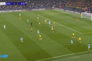 曼城1-0領先多特！福登弧頂遠射皮球直掛死角破門，賴因德斯助攻