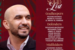 摩洛哥新一期名單：布努、阿姆拉巴特、迪亞斯在列，阿什拉夫傷缺