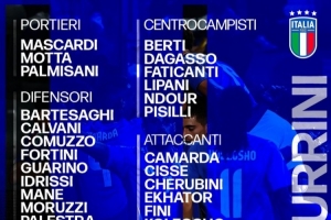 意大利U21名單：巴特薩基、皮西利、卡馬達(dá)、科萊奧肖在列