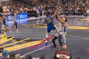 是這下傷的嗎？文班傷前曾遭波杰姆掃腿+追夢(mèng)疑似踢襠！