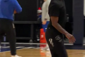 歐文今日訓(xùn)練情況，看起來(lái)好很多了??！期待他的回歸??